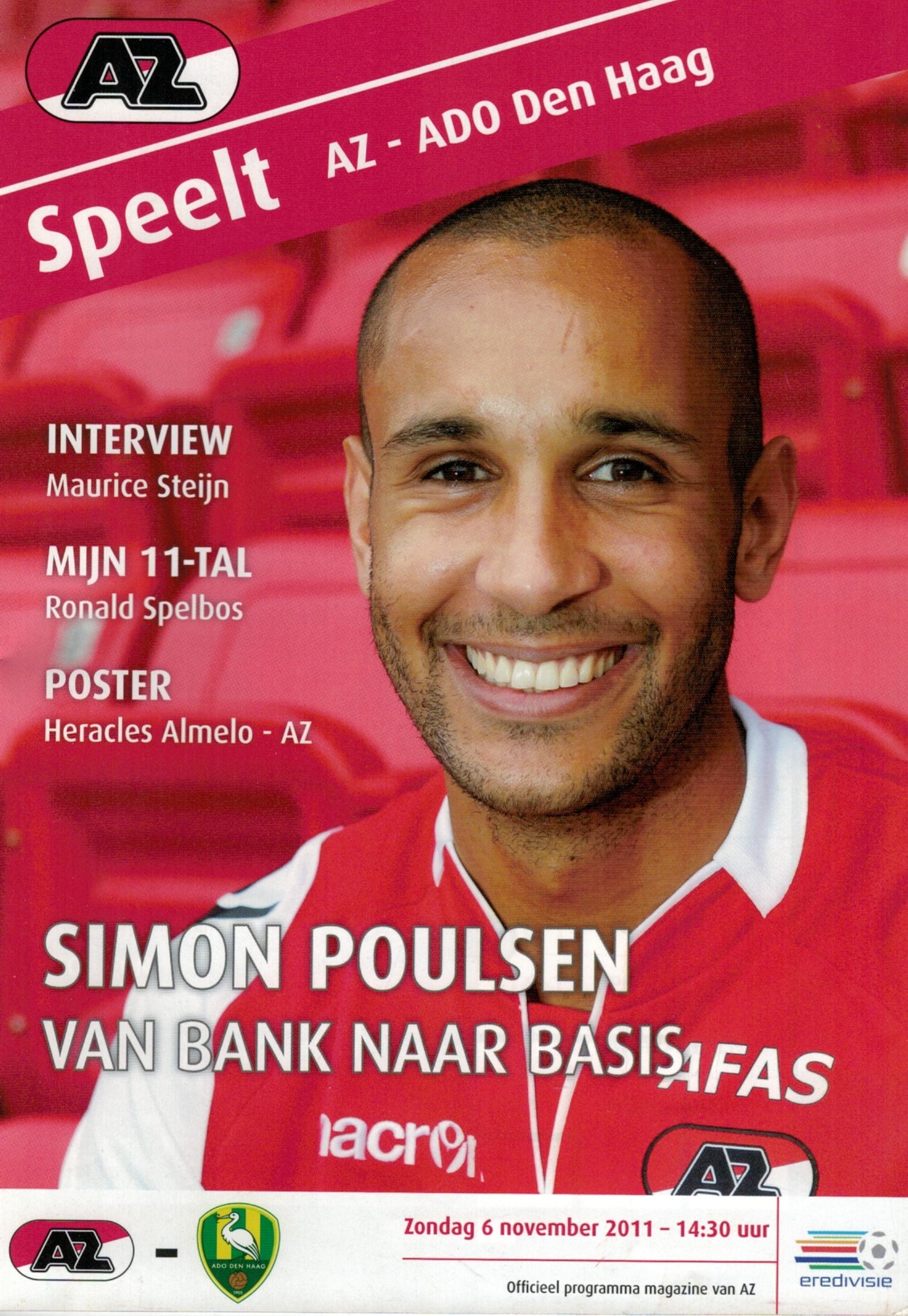 AZ Programma 6-nov-2011 ADO Den Haag thuis